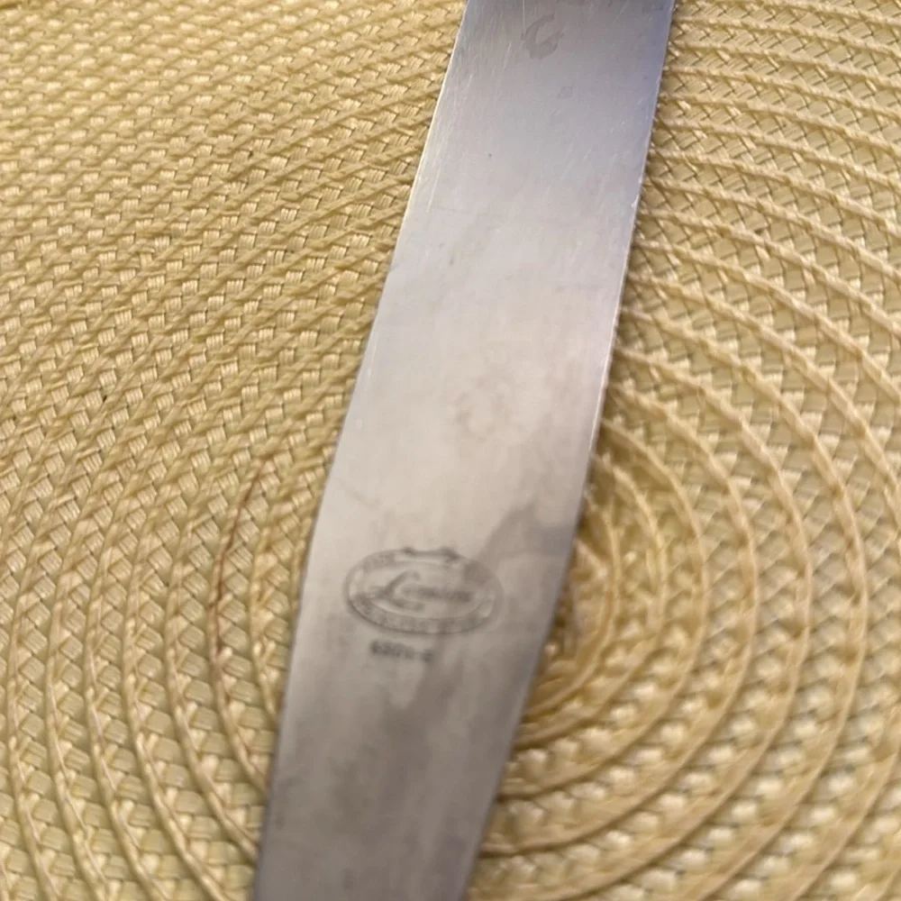 VINTAGE Lamson USA Stainless Steel Offset Spatula
